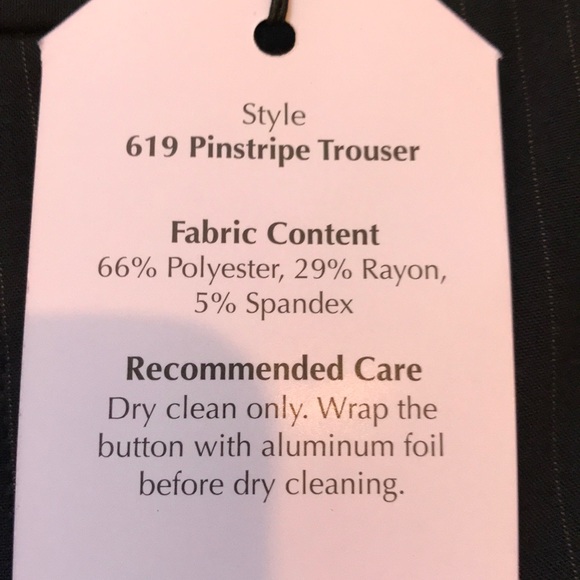 NWT CAbi Pinstripe Trouser - Picture 7 of 7